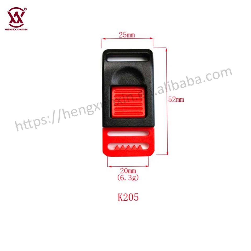 Centerfrigivelse plastikspænde